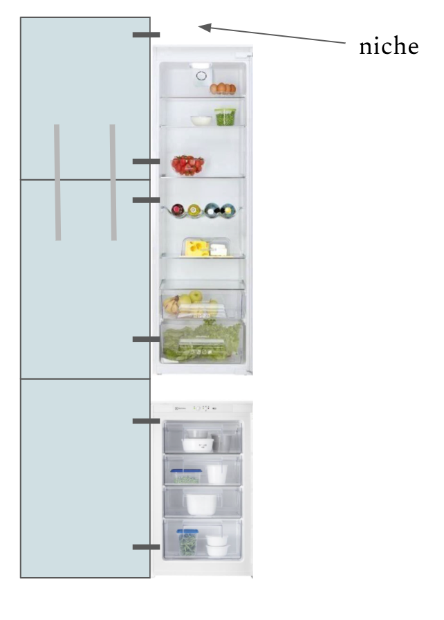 Réfrigérateur et congélateur dans une colonne.png